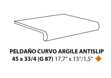 Peld.Curvo Argile Palermo Antislip 45x33
