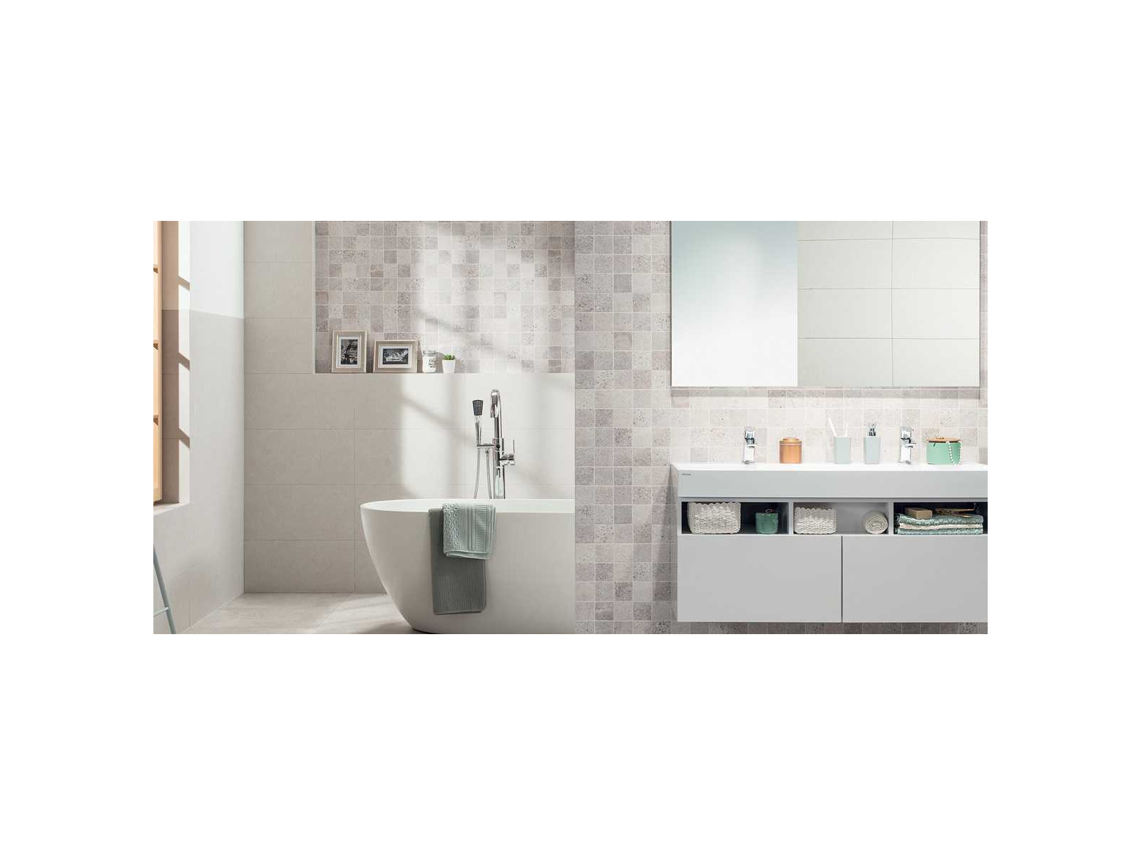 Piazzetta Outdoor Světle Šedá 60 X 60