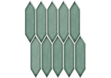 Picket Grey Green Glossy 25,8X31,3
