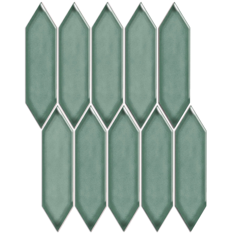 Picket Grey Green Glossy 25,8X31,3