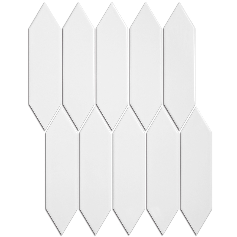 Picket White Glossy 25,8X31,3