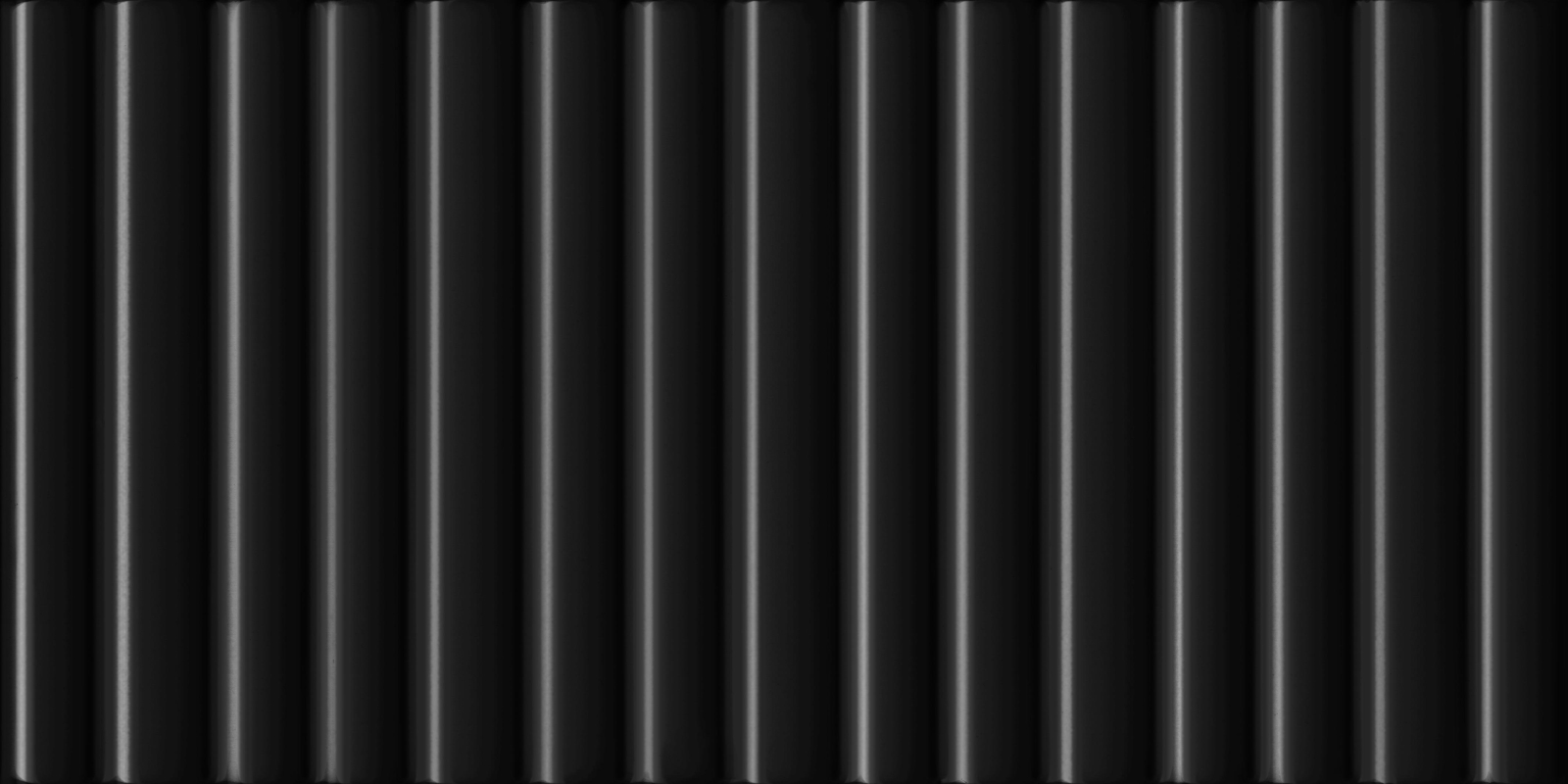 Pisa Negro Brillo 15X30