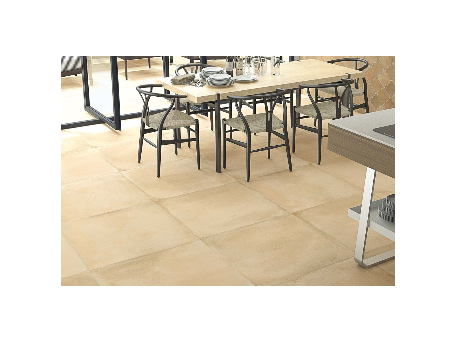 Provenzal Buxton Nieve 20x20