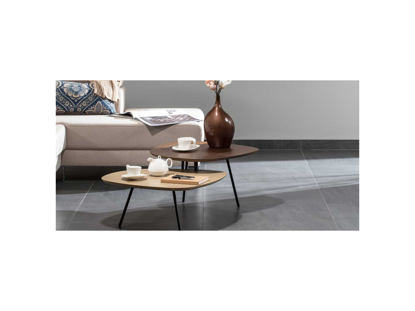 Quarzit Šedá 9,5 X 80