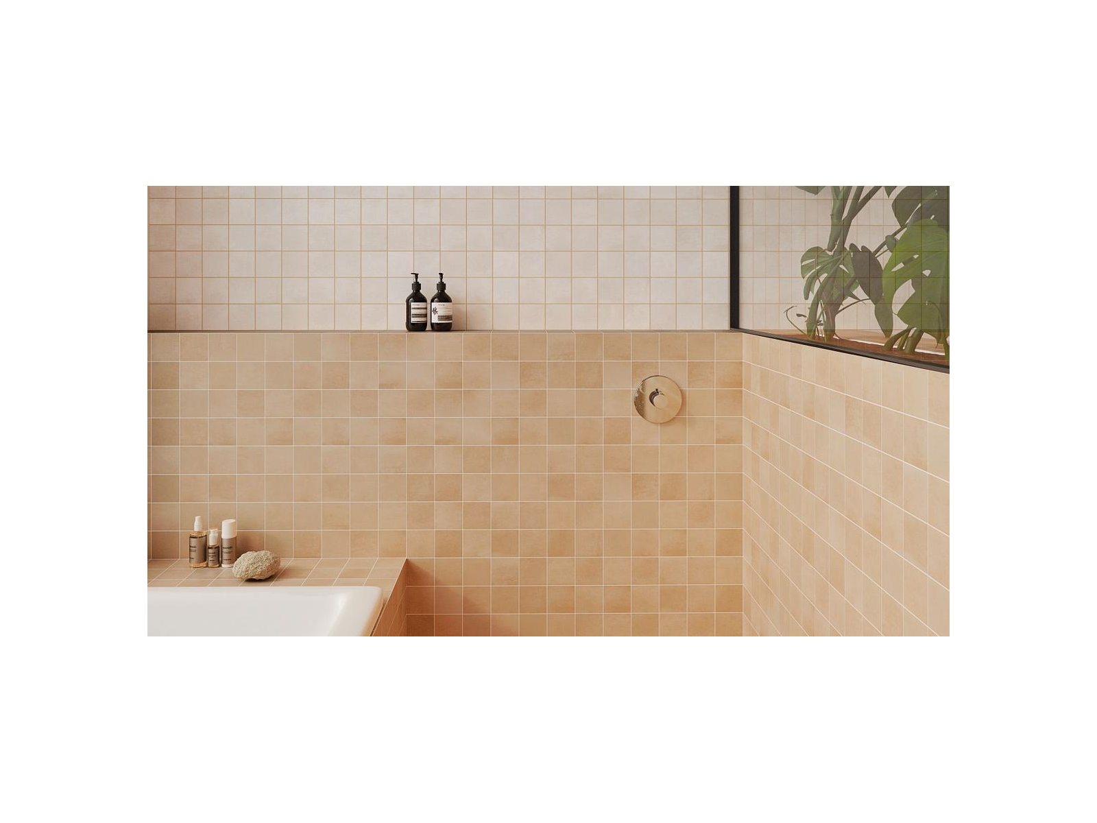 Raster Lines S Off White 15X15