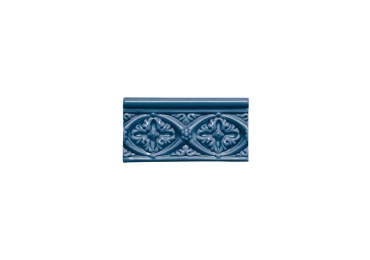 Relieve Bizantino C/C Azul Oscuro 7,5 X 15