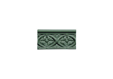 Relieve Bizantino C/C Verde Oscuro 7,5 X 15