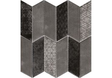 Rhomboid Black 29,8X29,8