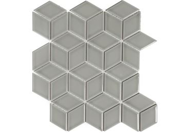 Rhombus Light Grey Glossy 26,6X30,5