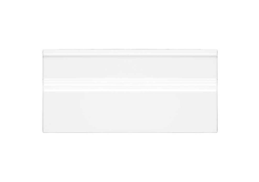Rodapie Clasico Blanco Z 15 X 30