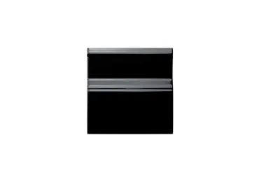 Rodapie Clasico Negro 15 X 15
