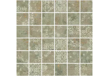 Rug Green Nat Mos 5X5 29,75X29,75/ Rug Green Nat Mos 5X5 29,75X29,75/