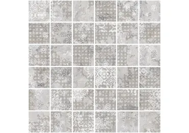 Rug Grey Nat Mos 5X5 29,75X29,75/ Rug Grey Nat Mos 5X5 29,75X29,75/