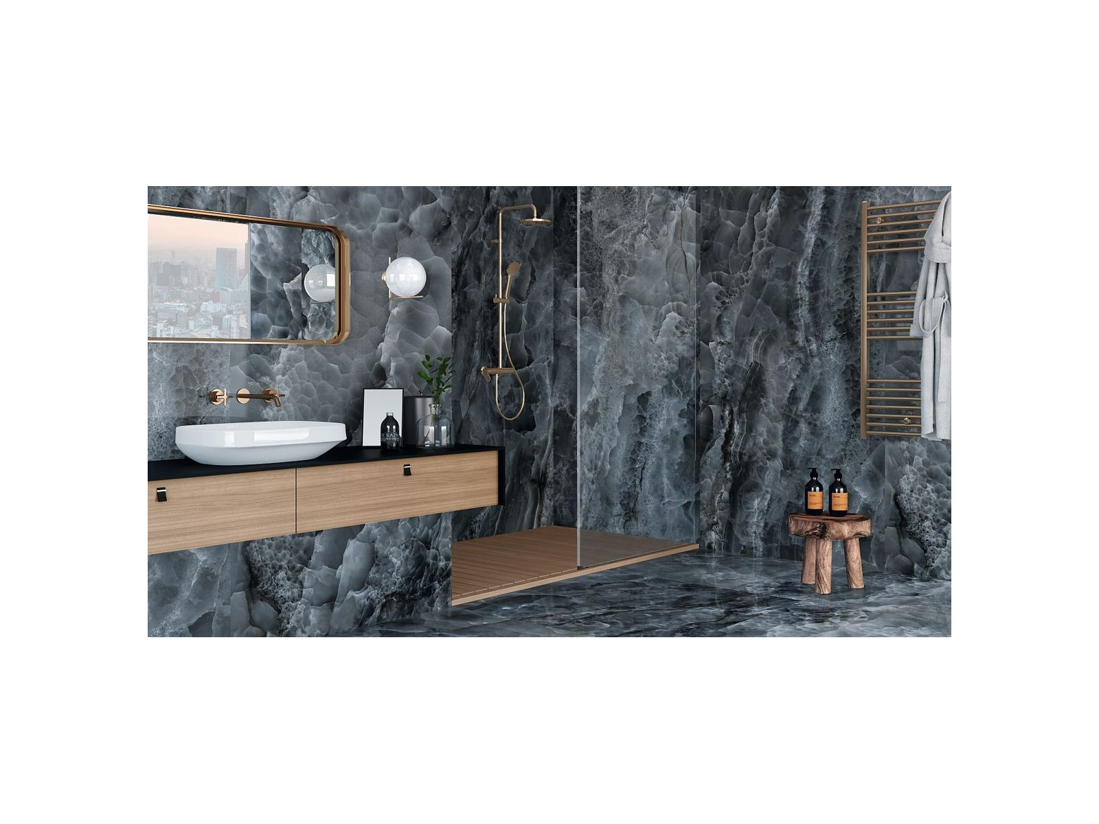 Saphire Nacre Pulido  60X120