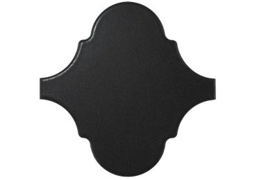 Scale Alhambra Black Matt 12X12