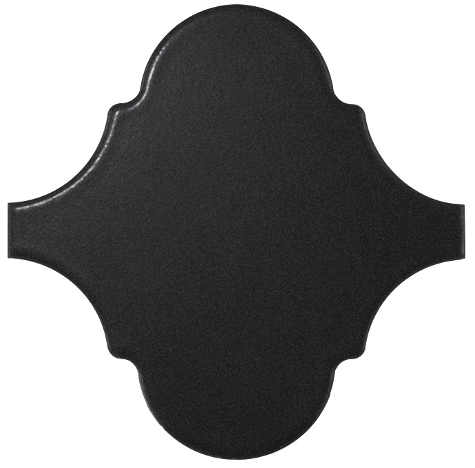 Scale Alhambra Black Matt 12X12