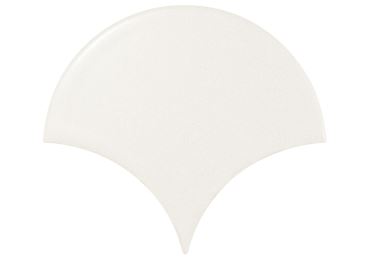 Scale Fan White Matt 10,6X12
