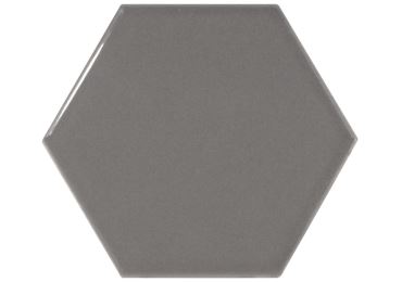 Scale Hexagon Dark Grey 12,4X10,7