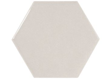 Scale Hexagon Light Grey 12,4X10,7