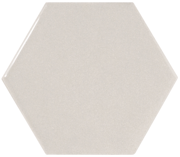 Scale Hexagon Light Grey 12,4X10,7
