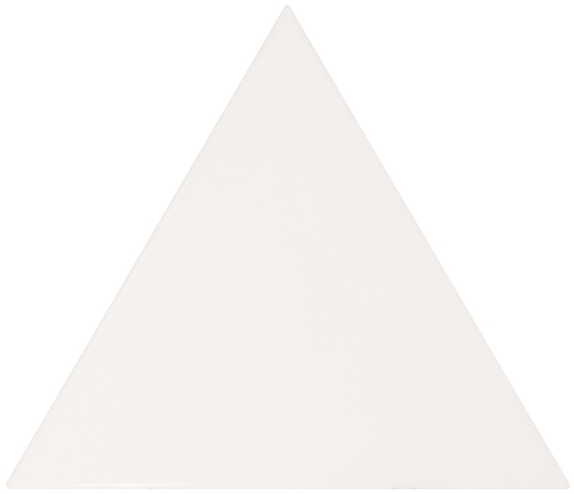 Scale Triangolo White Matt 10,8X12,4