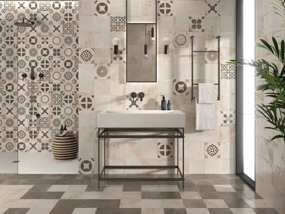 Koupelna industriální retro Mainzu