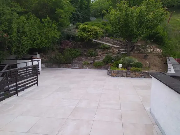 Dlažba na terasu na terče Lido Beige 60x60x2