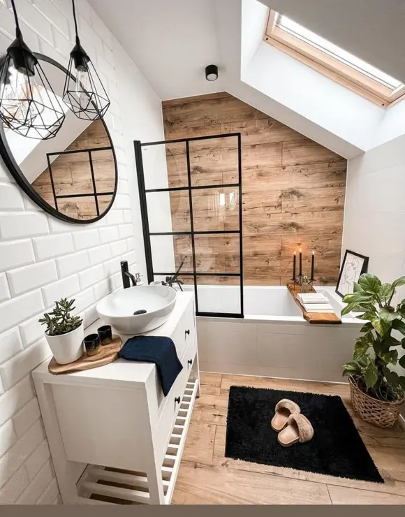 Koupelna skandinávský styl Ragno