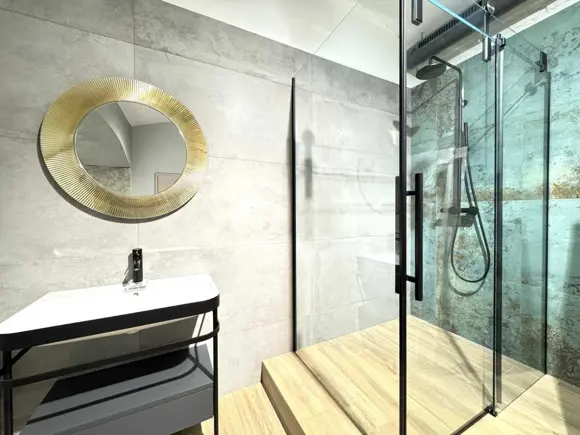 Moderní industriální koupelna INDUSTRIAL