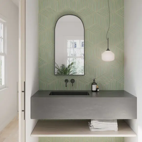 Koupelna barevné retro WOW