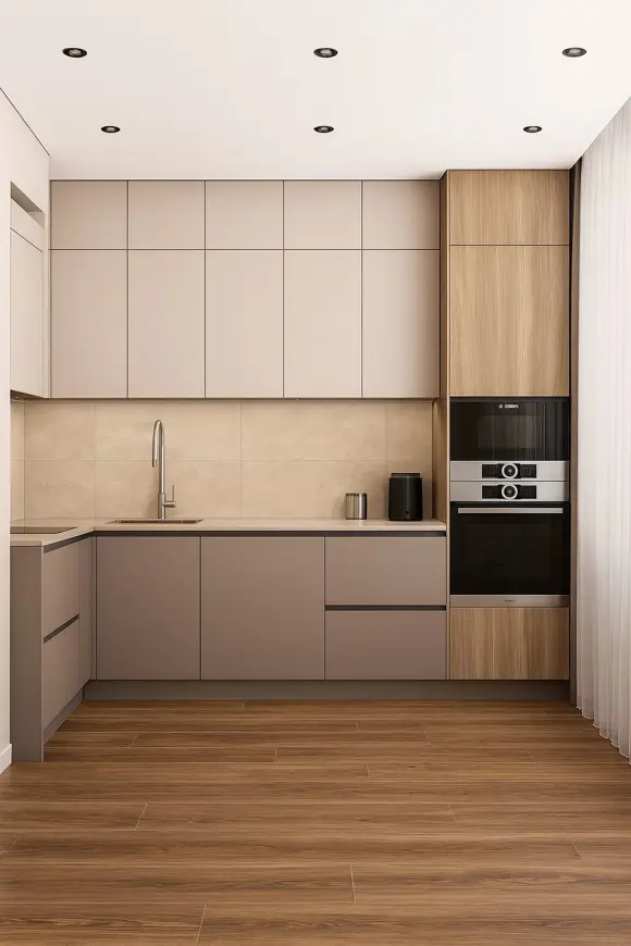 Kuchyně trendy teplé tóny Alaplana