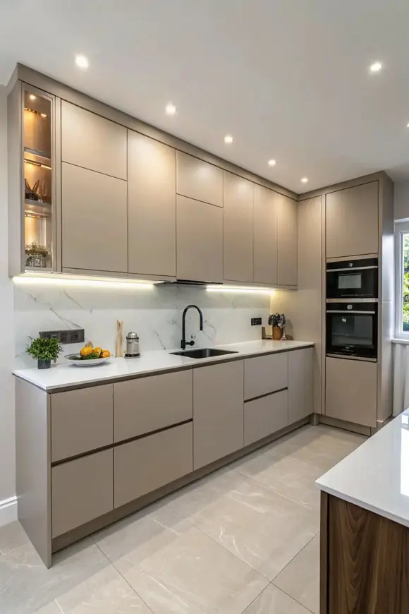 Kuchyně imitace mramoru Ragno