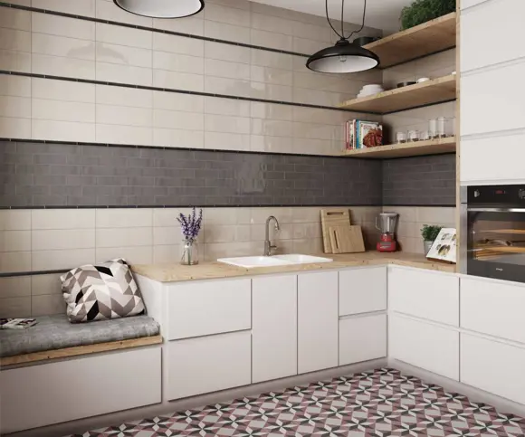 Kuchyně barevné retro Equipe