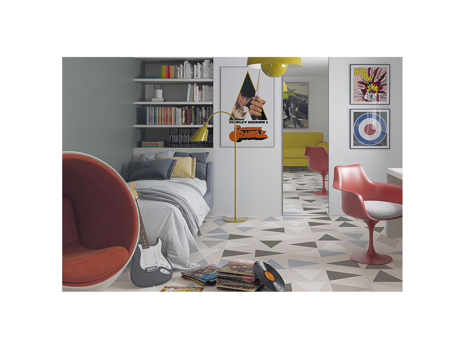Sixties-R Chocolate 29,3x29,3