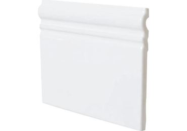 Skirting Blanco Brillo 15x15