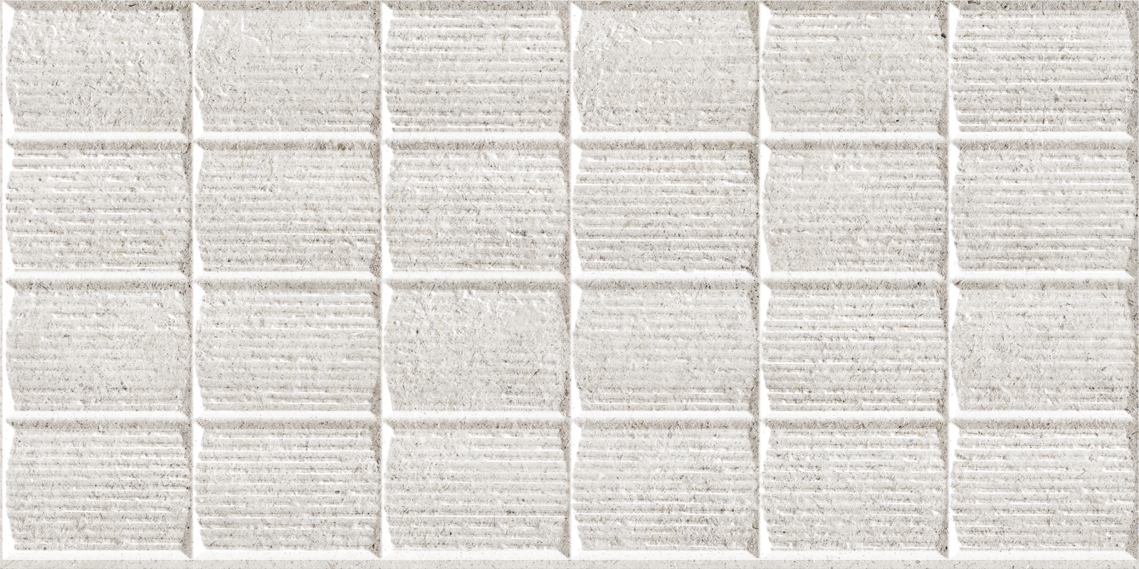 Soap Stone Mosaic White 30X60