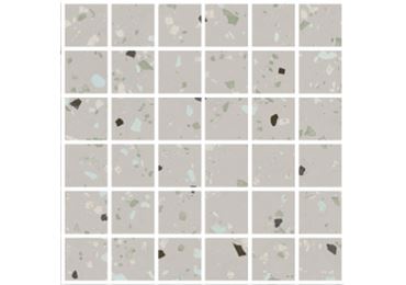 South Grey Natural Mosaico 30x30
