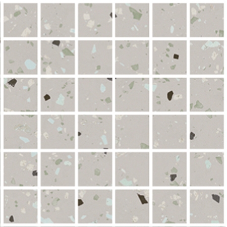 South Grey Natural Mosaico 30x30