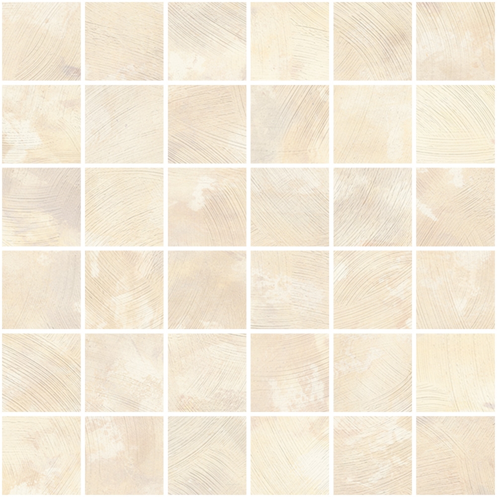 Spatolato Cream Nat Mos 5X5 29,75X29,75