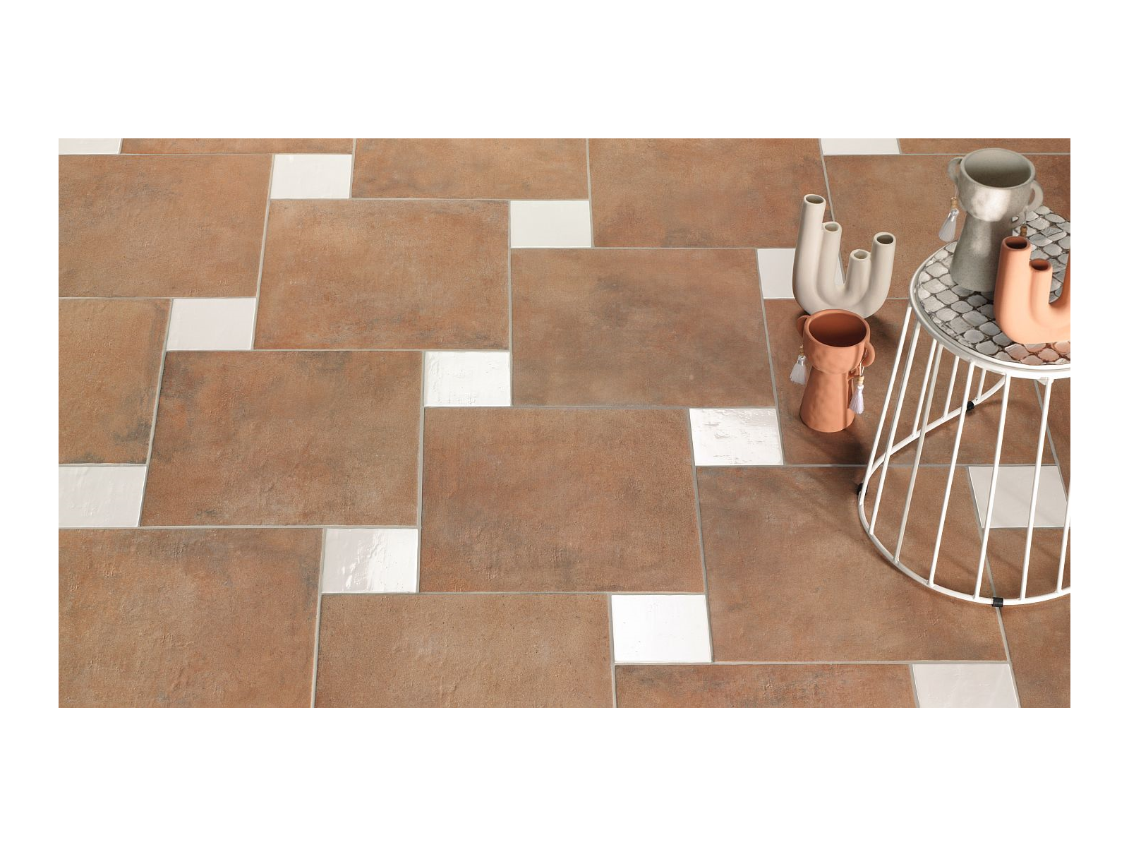 Square Argile Bianco 15x15