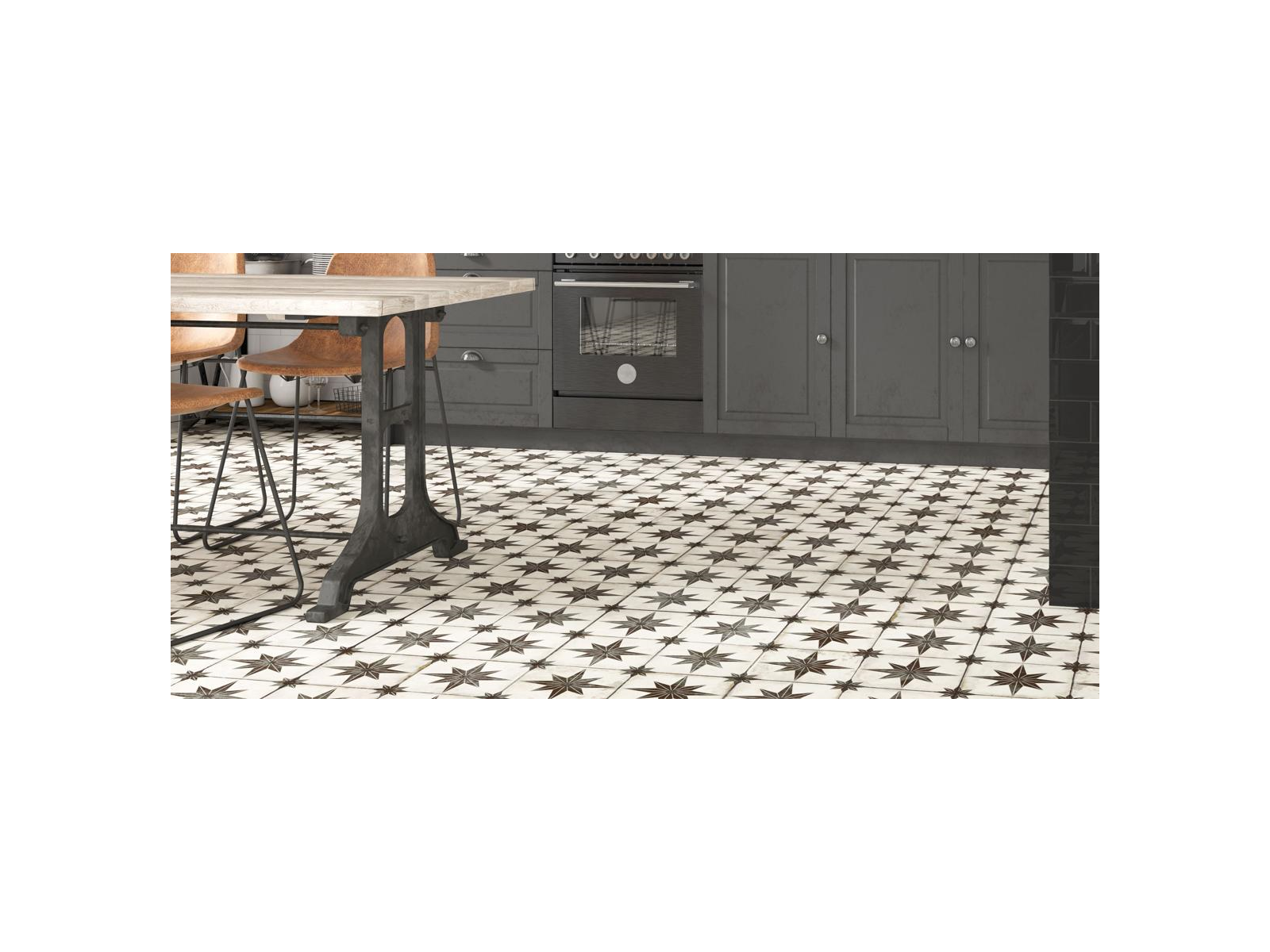 Star Black 45X45