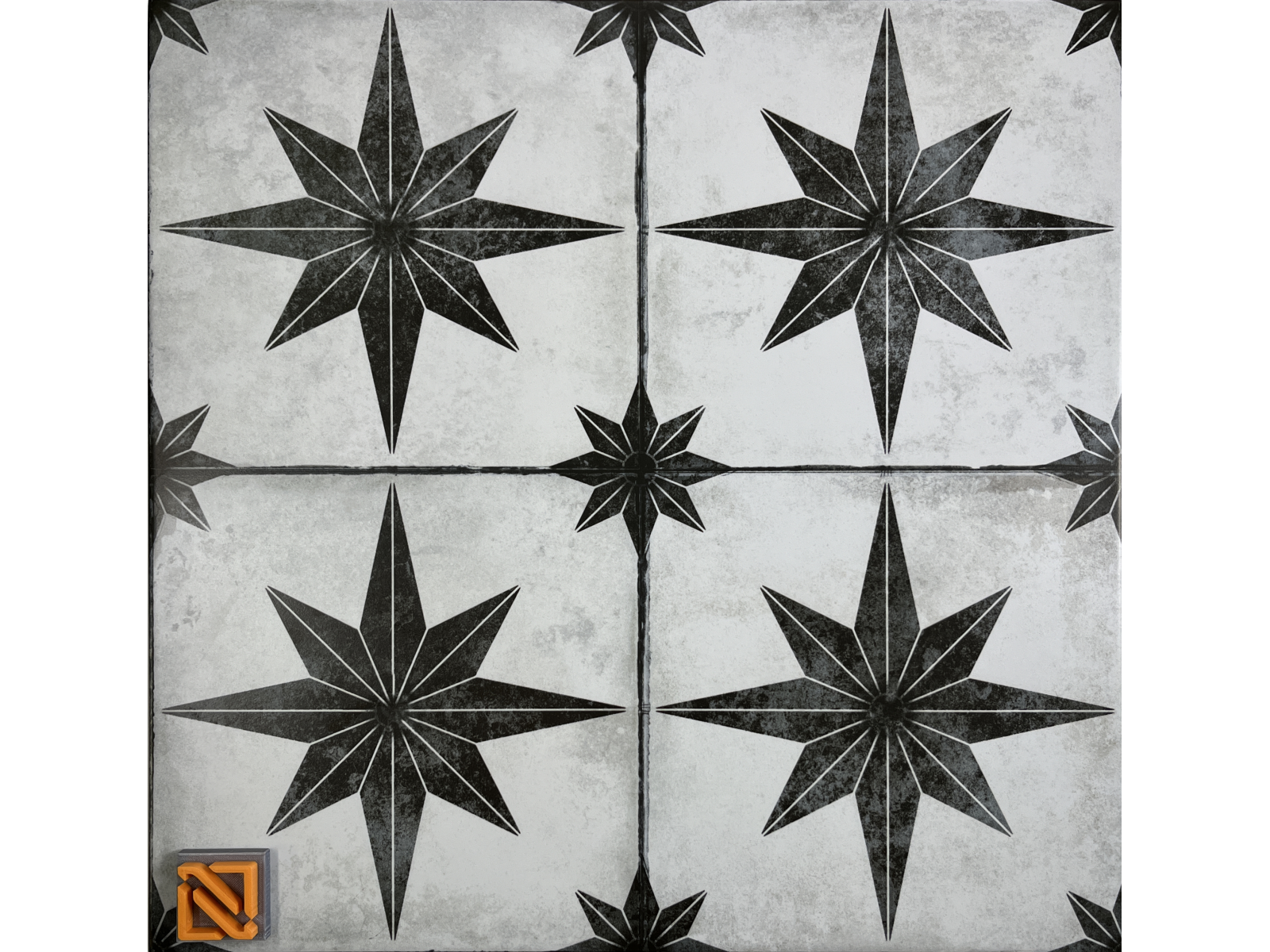 Star Black 45X45