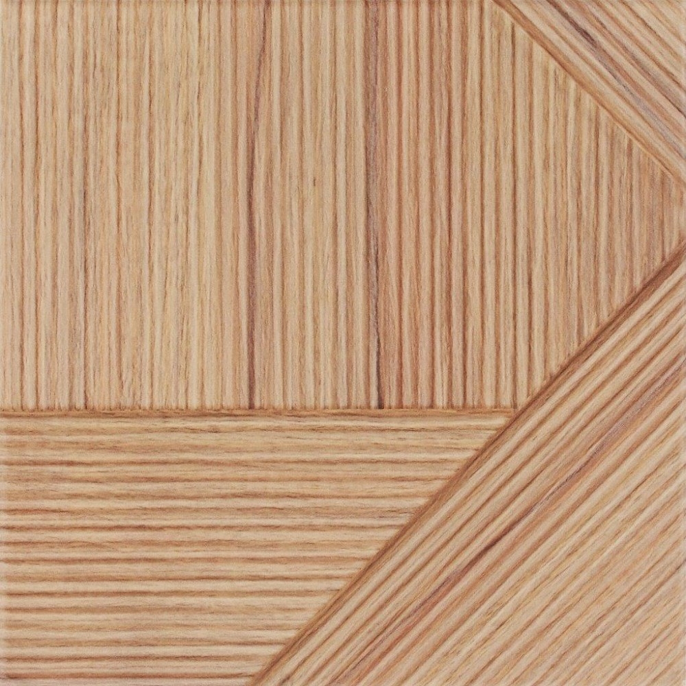 Stripes Mix Teak 25x25