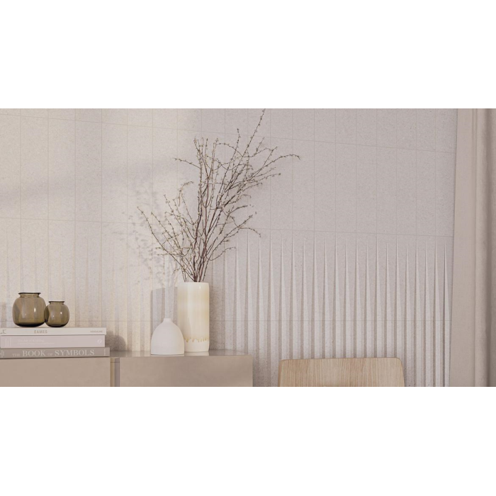 Stripes White Matt 7,5x30