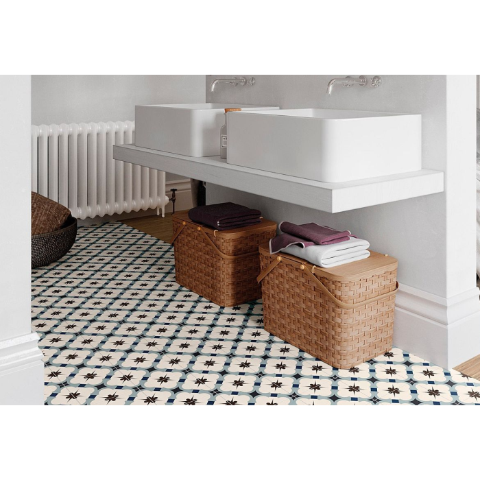 Taco Grace Blue 16,5X16,5 Taco Grace Blue 16,5X16,5