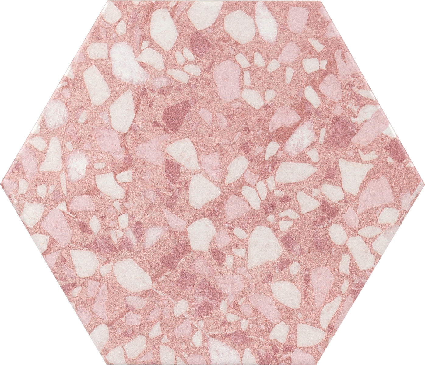 Terazzo Rose Hex 23X27