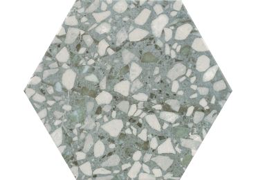Terazzo Sage Hex 23X27