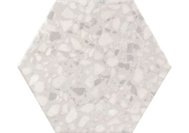 Terazzo Talc Hex 23X27