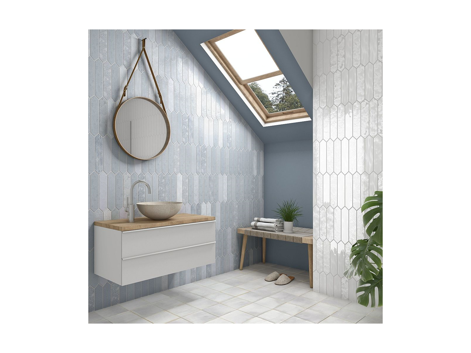 Terracota Blanco 20x20