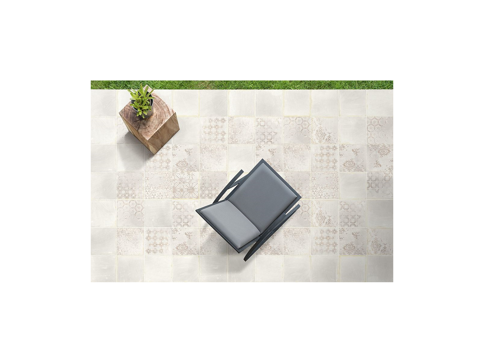 Terracota Blanco 20x20